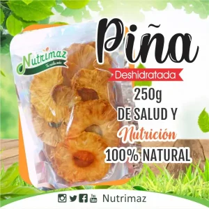 Piña deshidratada Nutrimaz 250 g